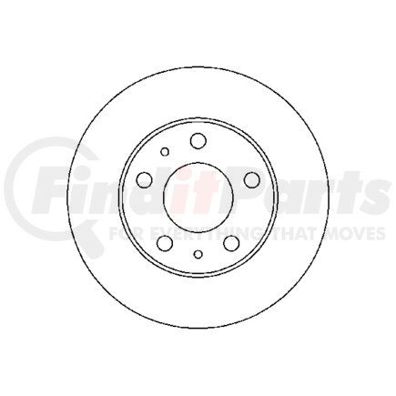 355109021 by HELLA - Disc Brake Rotor