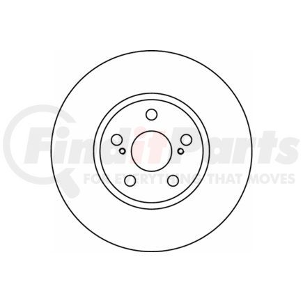 355112331 by HELLA - Disc Brake Rotor