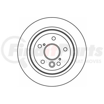 355112421 by HELLA - Disc Brake Rotor