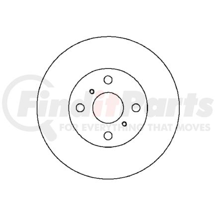 355113581 by HELLA - Brake Rotor