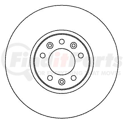 355113671 by HELLA - Disc Brake Rotor