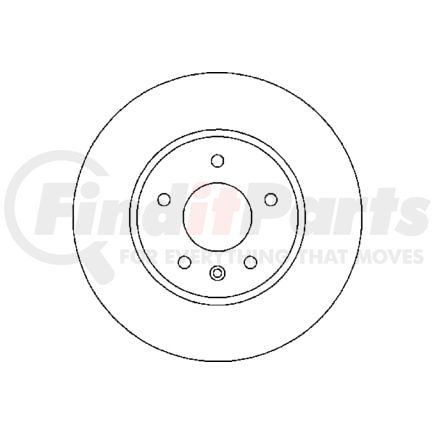 355114401 by HELLA - DISC BRAKE ROTOR