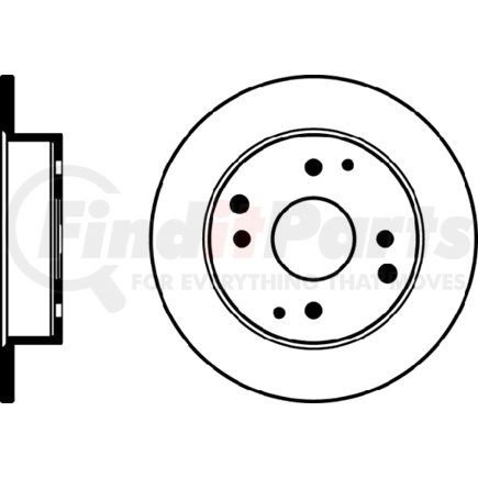 355105311 by HELLA - Disc Brake Rotor