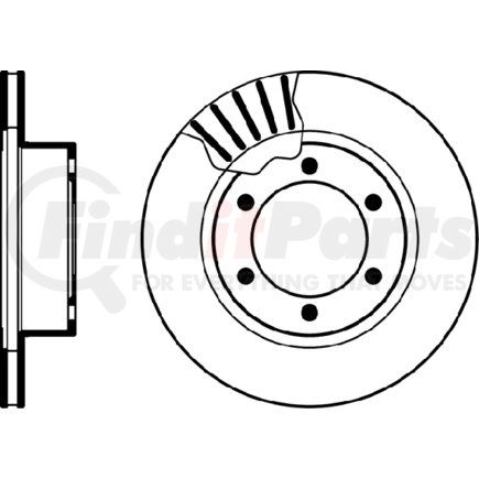 355106241 by HELLA - Disc Brake Rotor