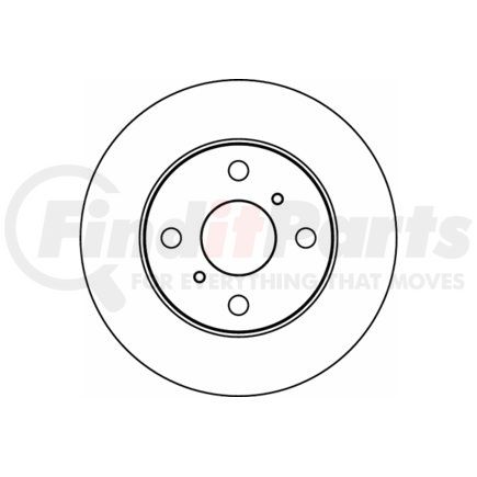 355107281 by HELLA - Disc Brake Rotor