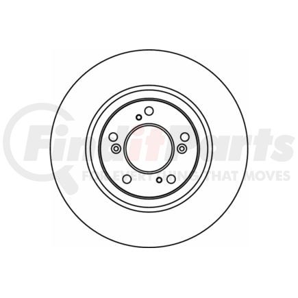 355108141 by HELLA - Brake Rotor