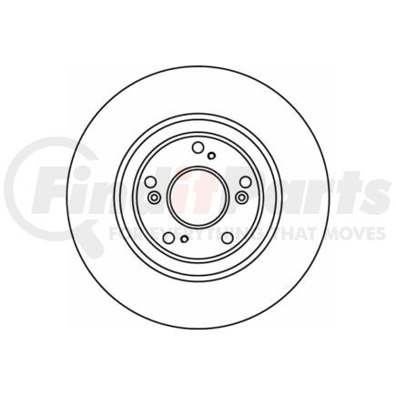 355110301 by HELLA - Brake Rotor