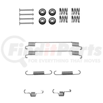 355200901 by HELLA - Disc Brake Hardware Kit