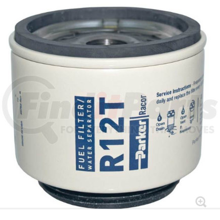R12T by RACOR FILTERS - 120A: 10 micron - 100 Series