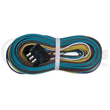 A25WBPE by OPTRONICS - 25-ft. Trailer Wring Harness; wishbone style, complete hardware kit; blister sleeve