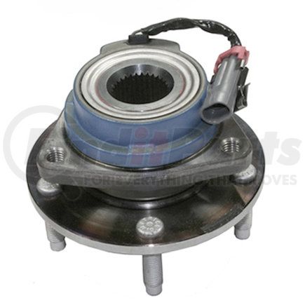 402.62017E by CENTRIC - C-Tek Standard Hub and Bearing Assembly; With Integral ABS