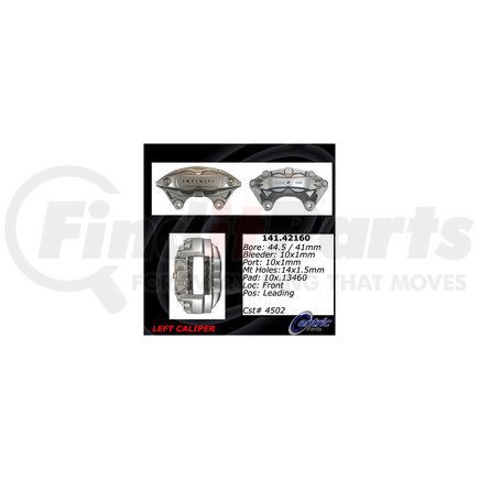 141.42160 by CENTRIC - Centric Semi-Loaded Brake Caliper