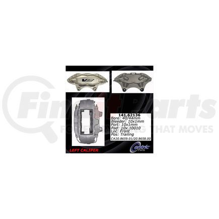 141.62136 by CENTRIC - Centric Semi-Loaded Brake Caliper