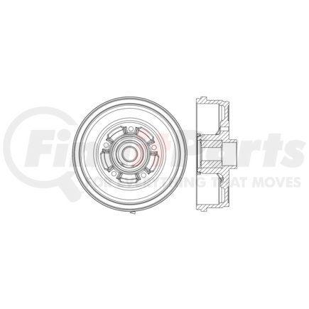 123.99027 by CENTRIC - C-Tek Standard Brake Drum