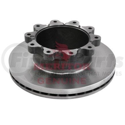 23123642002 by MERITOR - Disc Brake Rotor - 434 mm OD, 267 mm BCD, 10 Mounting Holes, U-Shaped