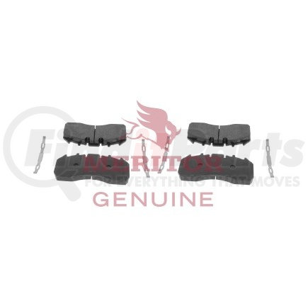 KIT2252H2DA by MERITOR - 741 Series Brake Pad Kit - EX225