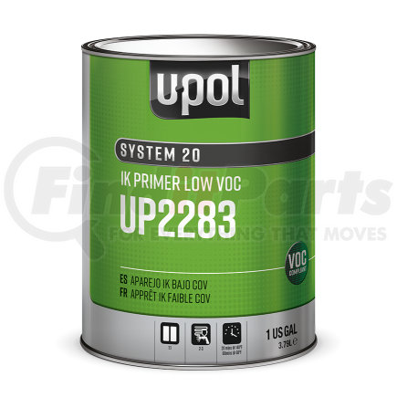 UP2283 by U-POL PRODUCTS - LOW VOC 1K PRIMER GRAY GAL