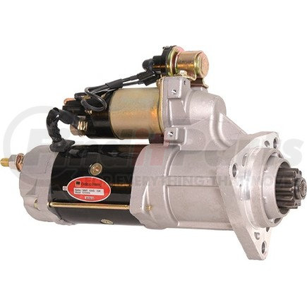 8200076 by DELCO REMY - Starter Motor - 38MT Model, 12V, SAE 1 Mounting, 10 Tooth, Clockwise