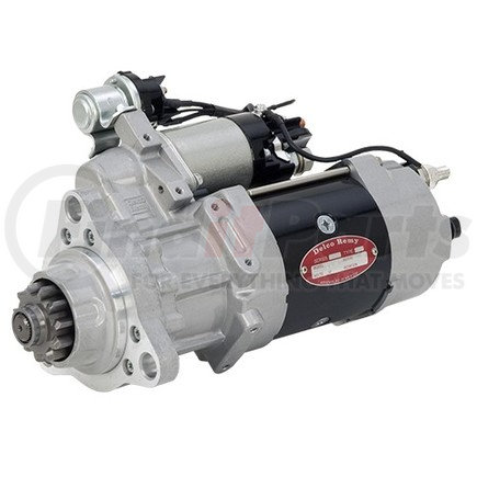 8200287 by DELCO REMY - Starter Motor - 39MT Model, 12V, SAE 3 Mounting, 12 Tooth, Clockwise