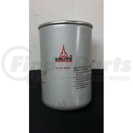 0118-2671 by DEUTZ CORP - FUEL FILTER