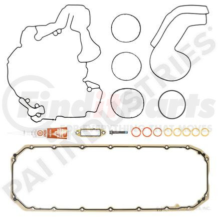 431317 by PAI - Engine Cover Gasket - Front; 2004-2015 International DT466E HEUI/DT530E HEUI/DT570 Engines Application