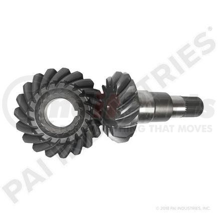 EM79070A by PAI - Differential Gear Set - 19 Teeth 4.64 Ratio Fine Spline For Mack CRDPC 92/112 and CRD 93/113 Application