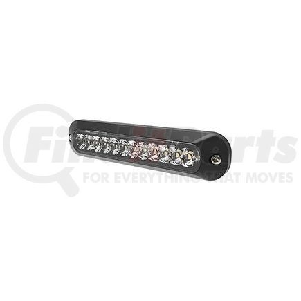 ED3755BC by ECCO - Warning Light Assembly - 6.2 Inch, 12 LED, Surface Mount, Dual Color, Blue/Clear