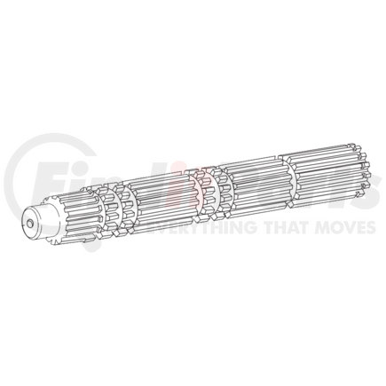 4304617 by FULLER - Manual Transmission Main Shaft