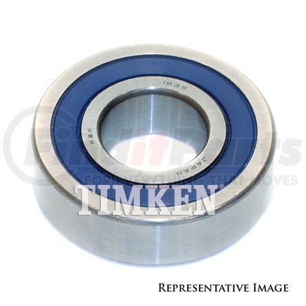 306TB by TIMKEN - Conrad Deep Groove Single Row Radial Ball Bearing