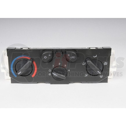 15-73870 by ACDELCO - Heating and Air Conditioning Control Panel