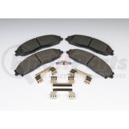 171-0946 by ACDELCO - Front Disc Brake Pad Kit with Brake Pads, Clips, and Bolts