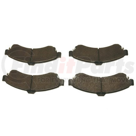 171-821 by ACDELCO - Front Disc Brake Pad Set