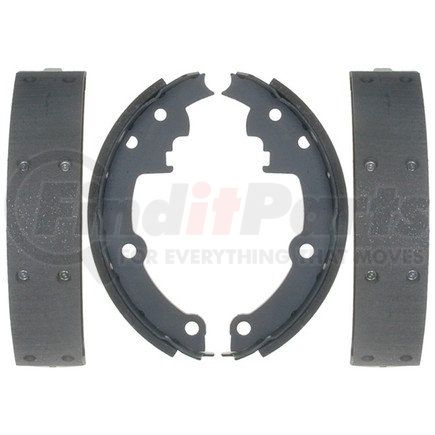 ACDelco 17552R Riveted Rear Drum Brake Shoe Set