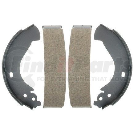 17855B by ACDELCO - Bonded Rear Drum Brake Shoe Set