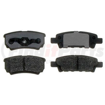 17D1037C by ACDELCO - Ceramic Rear Disc Brake Pad Set