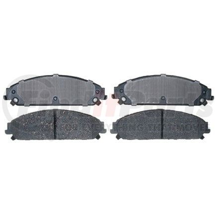 17D1058C by ACDELCO - Ceramic Front Disc Brake Pad Set