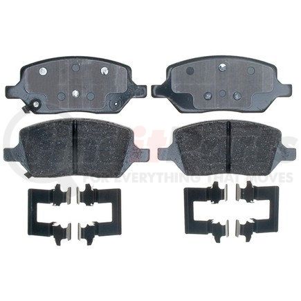 17D1093CH by ACDELCO - Ceramic Rear Disc Brake Pad Set