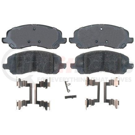 17D1285CH by ACDELCO - Ceramic Front Disc Brake Pad Set