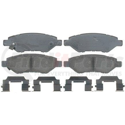 17D1337CH by ACDELCO - Ceramic Rear Disc Brake Pad Set