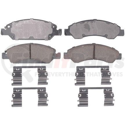 17D1363CH by ACDELCO - Ceramic Front Disc Brake Pad Set