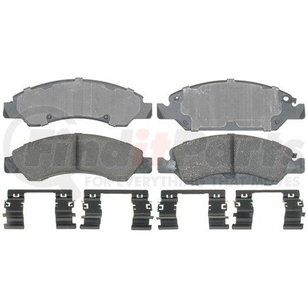 17D1367CH by ACDELCO - Ceramic Front Disc Brake Pad Set