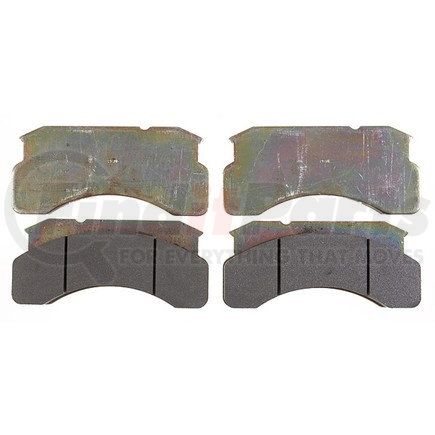 17D236M by ACDELCO - Semi-Metallic Front Disc Brake Pad Set