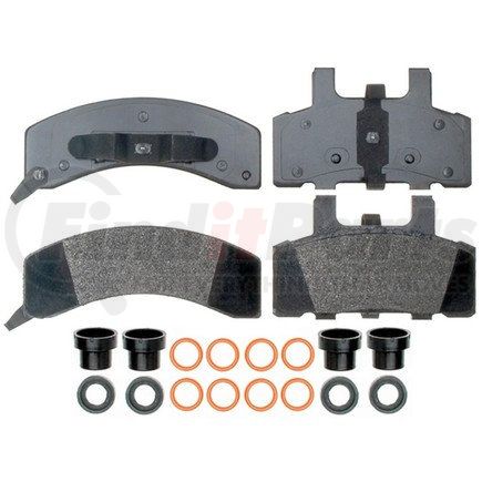 17D369MH by ACDELCO - Semi-Metallic Front Disc Brake Pad Set