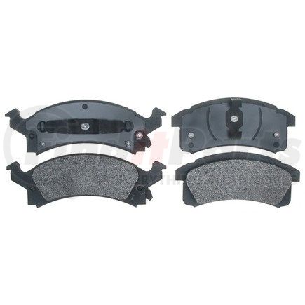 17D506M by ACDELCO - Semi-Metallic Front Disc Brake Pad Set