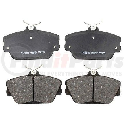 17D598C by ACDELCO - Ceramic Front Disc Brake Pad Set