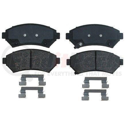 17D699CH by ACDELCO - Gold™ Disc Brake Pad - Front, Ceramic