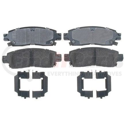 17D883CH by ACDELCO - Ceramic Rear Disc Brake Pad Set