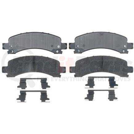 17D974ACH by ACDELCO - Ceramic Rear Disc Brake Pad Set