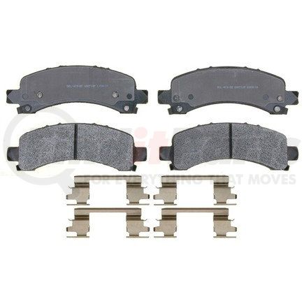 17D974AMH by ACDELCO - Semi-Metallic Rear Disc Brake Pad Set