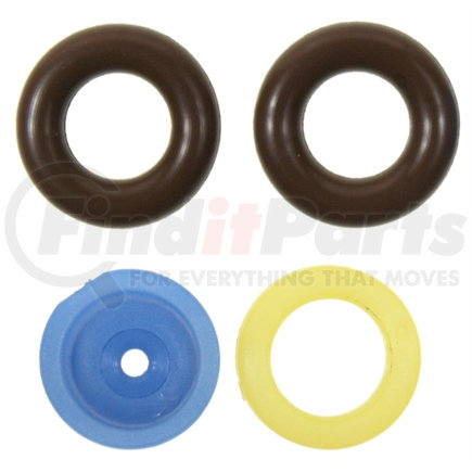 217-3414 by ACDELCO - Fuel Injector Fuel Feed and Return Pipe O-Ring Kit with Seals with 2 O-Rings